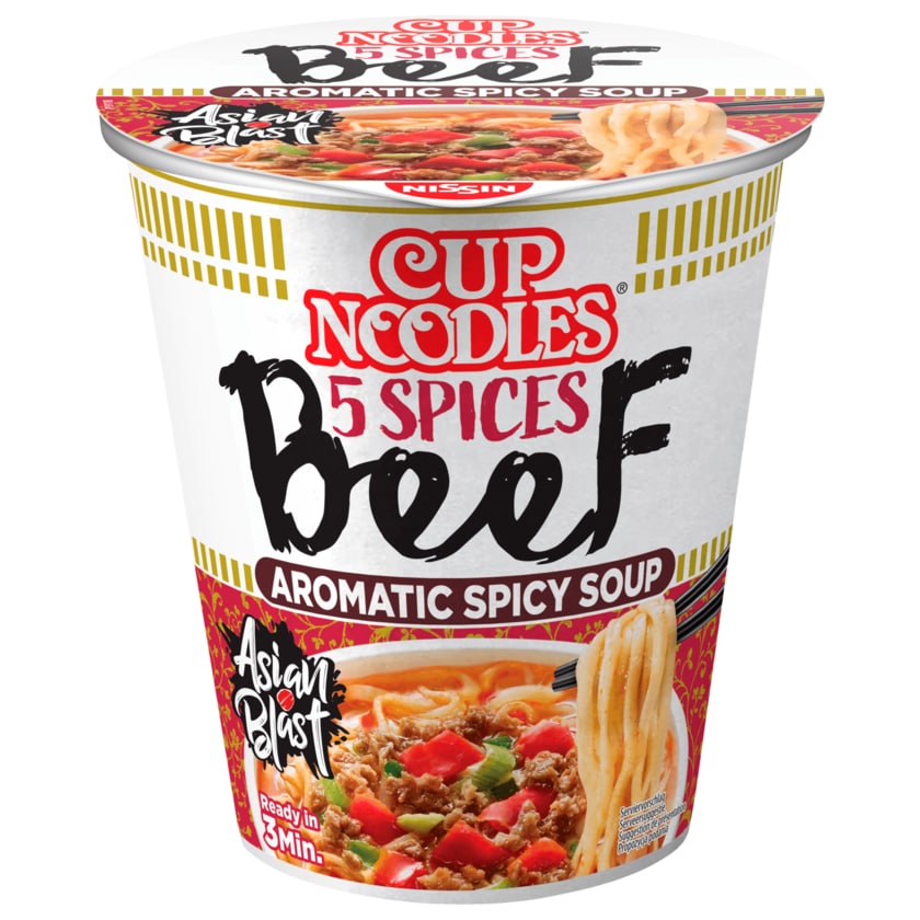 Nissin Cup Noodles Rind 64g